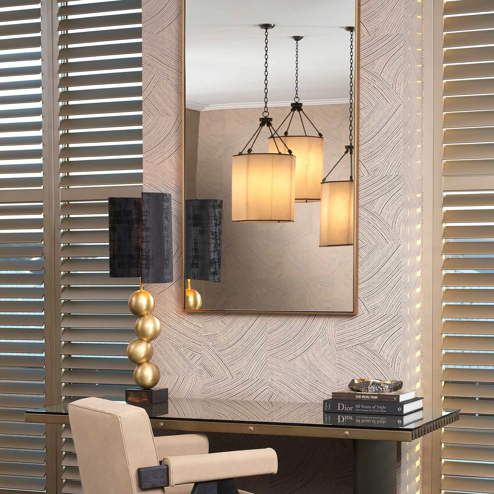 Eichholtz Redondo Mirror Brushed Brass Finish 90X180Cm, Square Metal | Barker & Stonehouse 2
