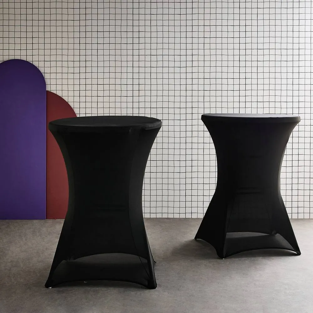 sweeek Pair of protective covers for event tables in Black 4