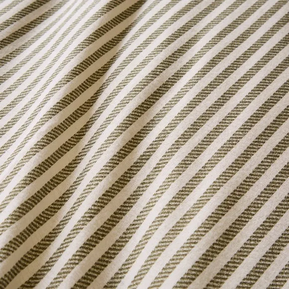 Camille Stripe 100% Brushed Cotton Duvet Cover & Pillowcase Set 3