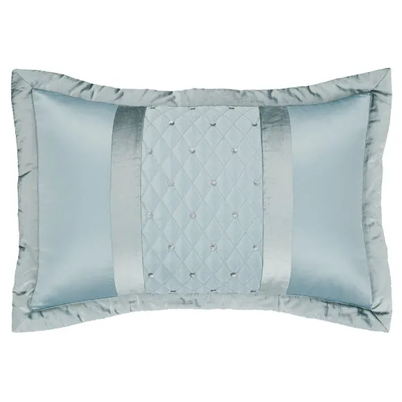 Catherine Lansfield Sequin Cluster Duck-Egg Pair of Pillow Shams 4