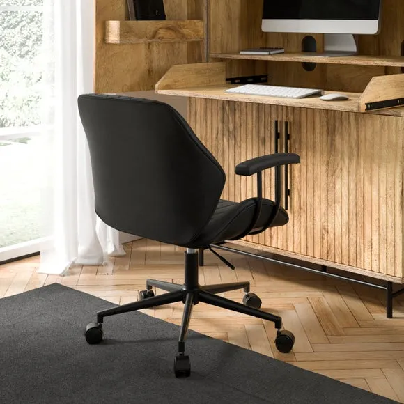 Clement Faux Leather Office Chair 2