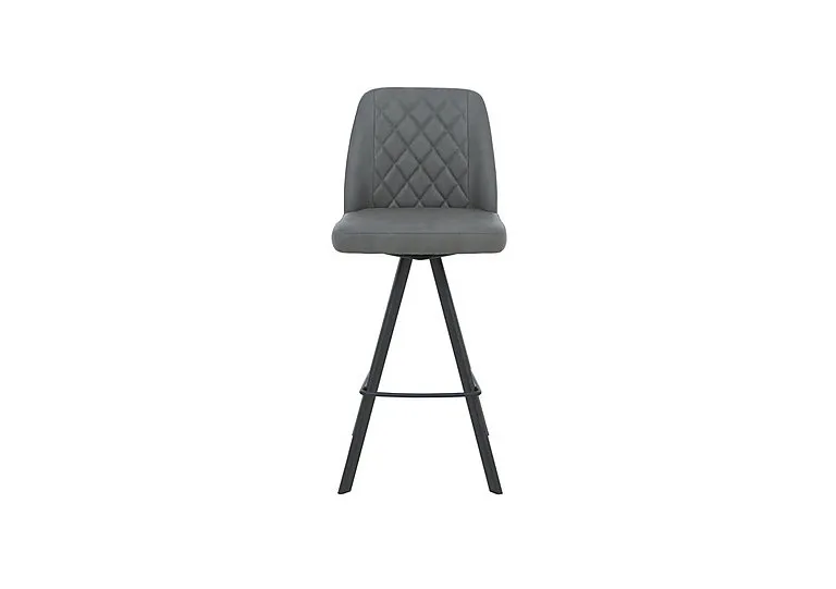 Jupiter Swivel Bar Stool - Grey