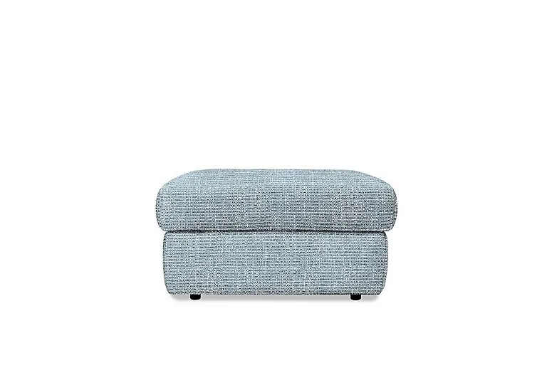 Thornbury Fabric Footstool - Libby Sky