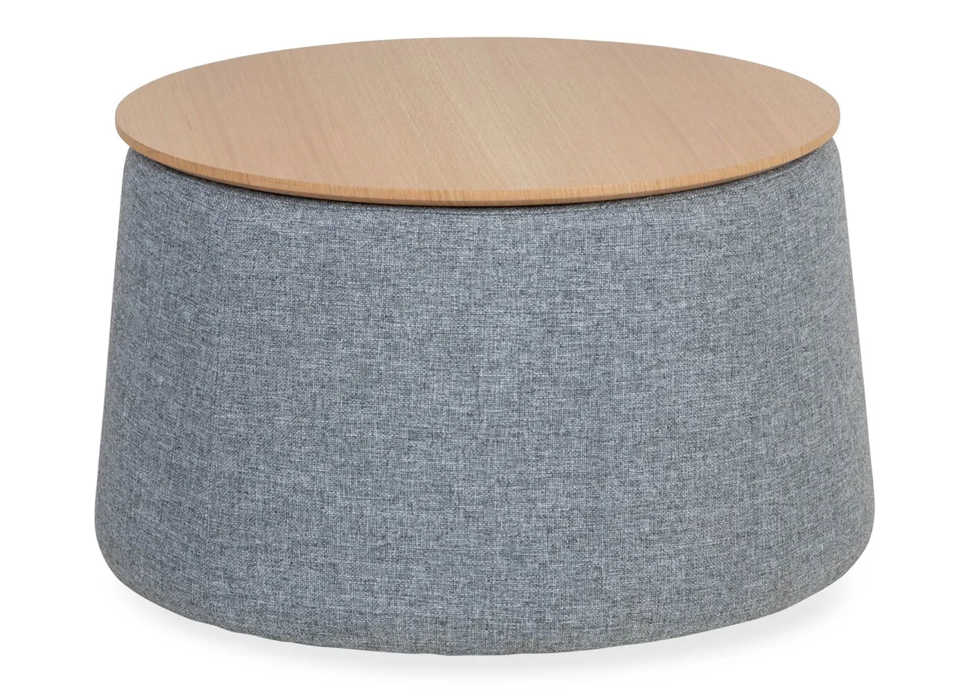 Heal's Drum Storage Table Dessin Twist with Oak Top