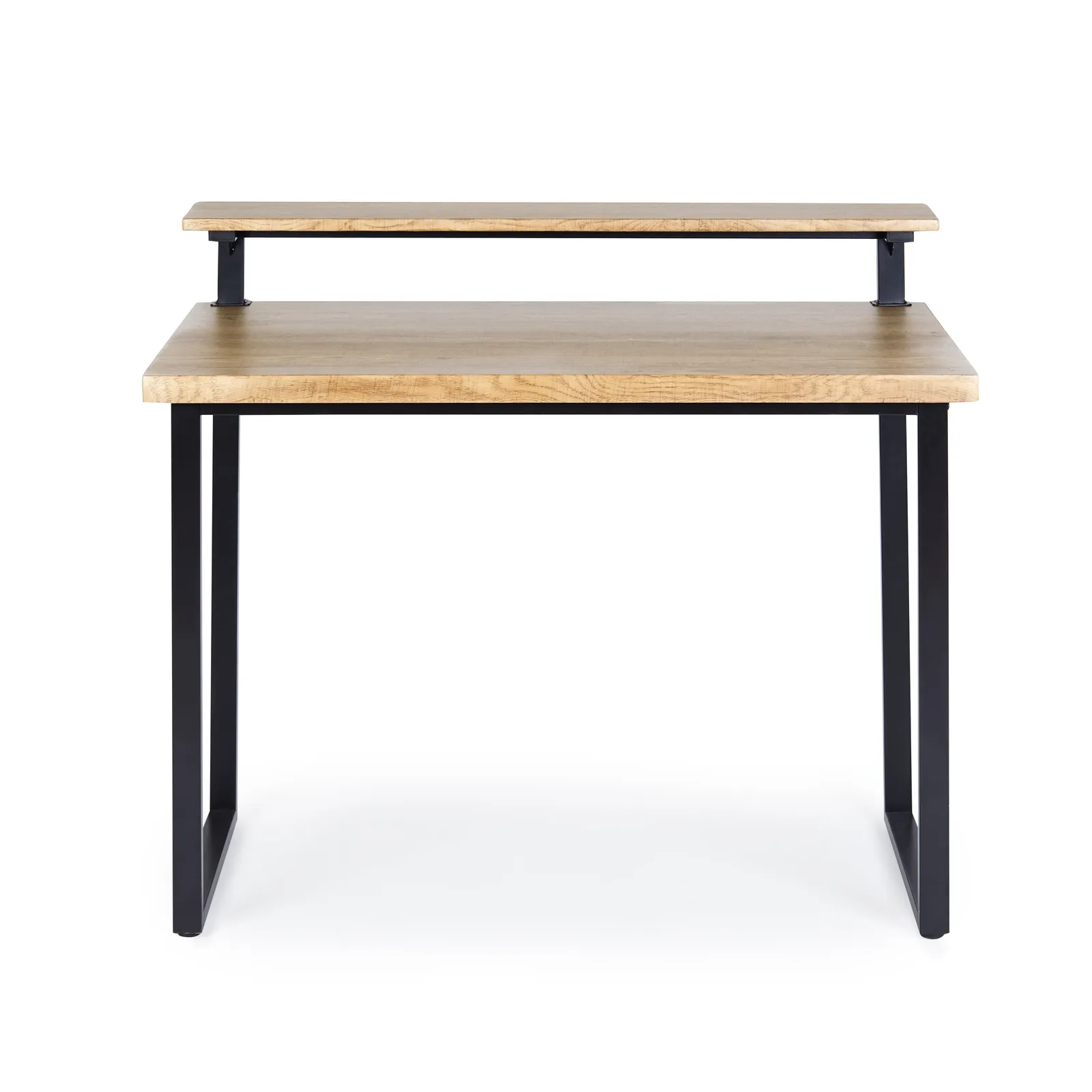 Freddie Oak Effect Step Up Shelf Desk Light Oak