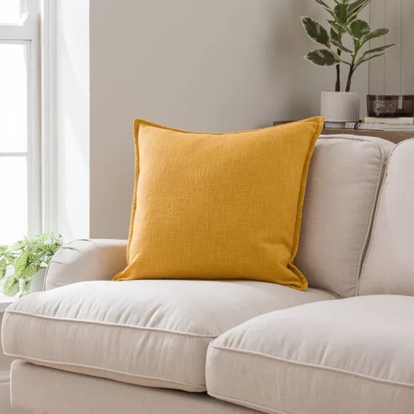 Westcott Cotton Slub Square Cushion 1