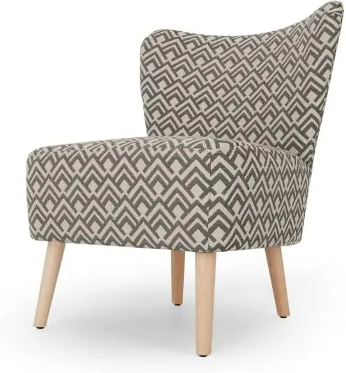 Charley Accent Chair, Sky Geo Weave