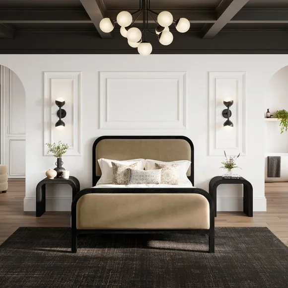 Ines Velvet Bed Frame