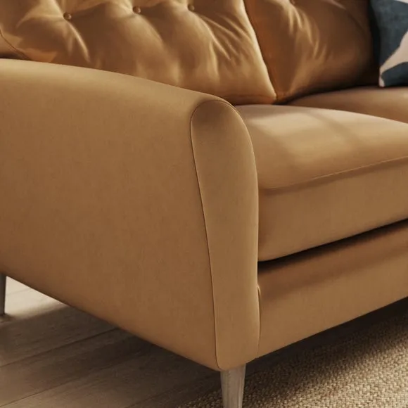 Sven Opulent Velvet 2 Seater Sofa 5