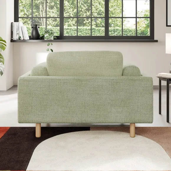 Newton Chunky Tonal Weave Snuggle Chair 3