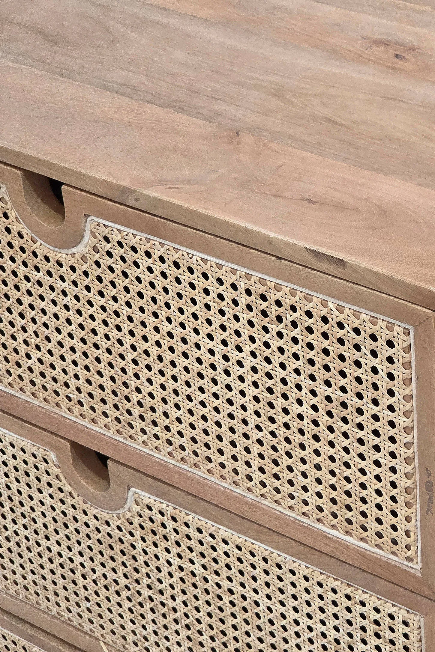 Marte Rattan 6-Drawer Dresser - Neutral ALL 3
