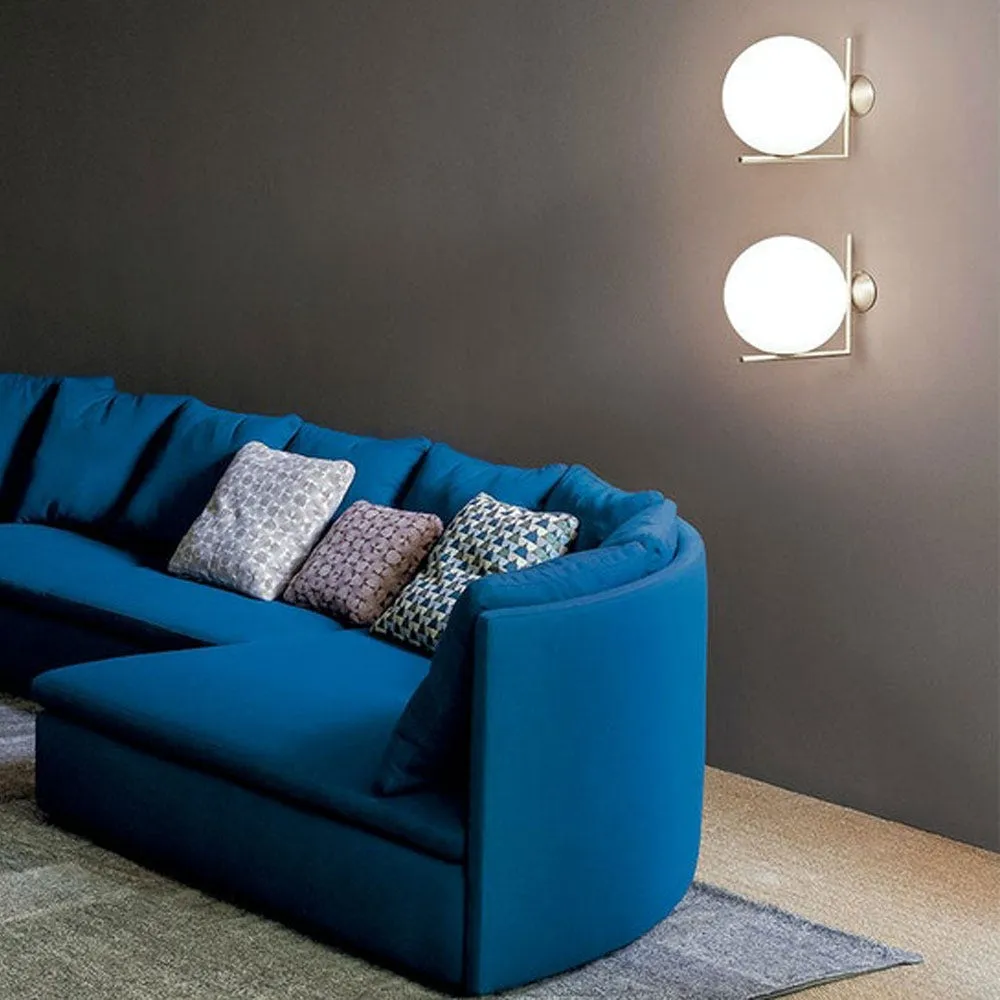 Flos IC W1 Wall Light Chrome 4