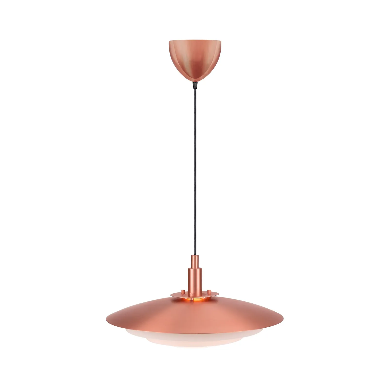 Nordlux Bretagne Pendant Light Copper Metal Dining Room G9 Mains 38cm 3