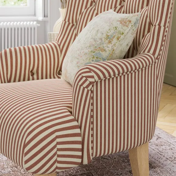 Arianna Linford Stripe Armchair 3