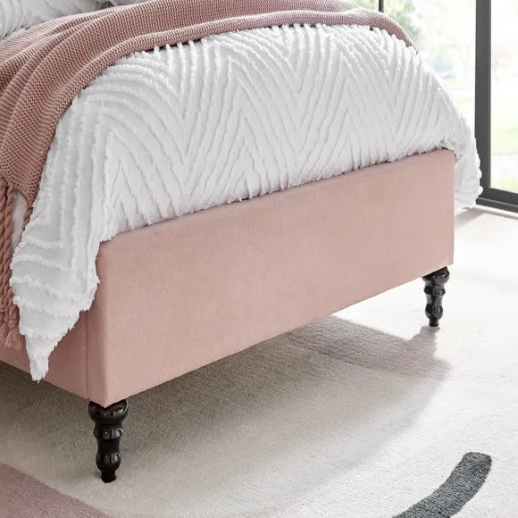 Rosa Bed Frame, Velvet 4