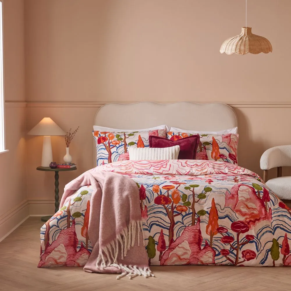 Furn Terra Nova Printed Reversible Duvet Cover Set