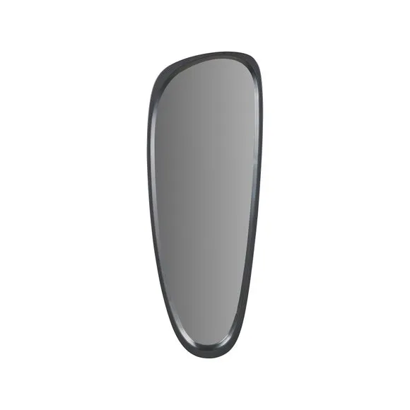 Wood Veneer Teardrop Wall Mirror 3
