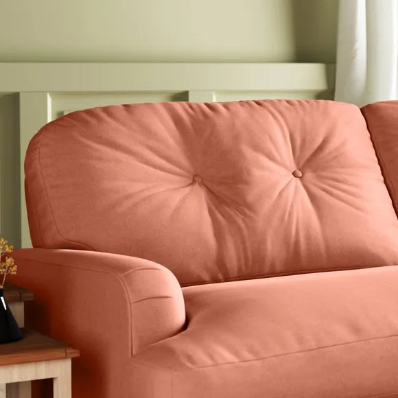 Martha Vintage Velvet 4 Seater Sofa 5