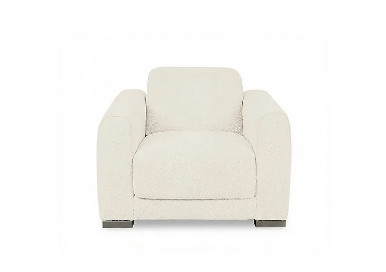 Edison Fabric Chair - Cream - Sofas and Armchairs