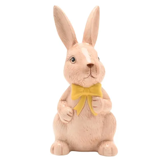 Eggstraordinary Gift Co. Bunny Ornament with Yellow Bow 2
