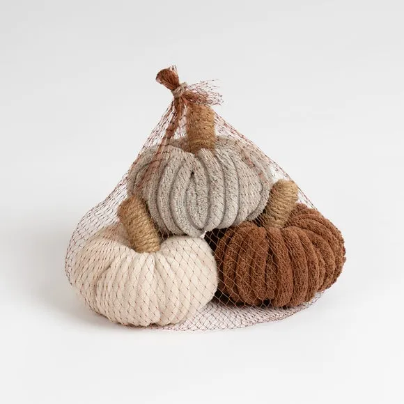 Set of 3 Cord Pumpkins 3