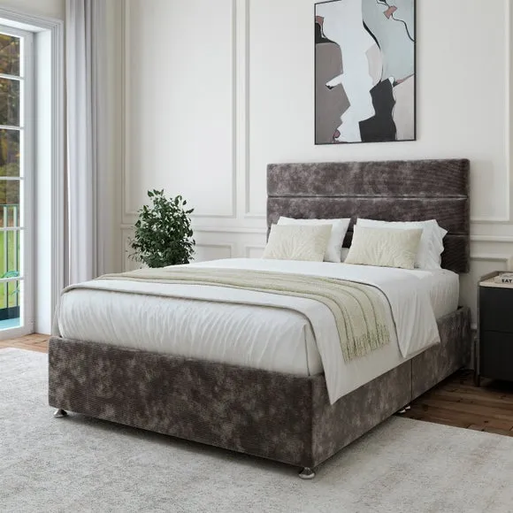 Luxury Chenille Universal Divan Base 1