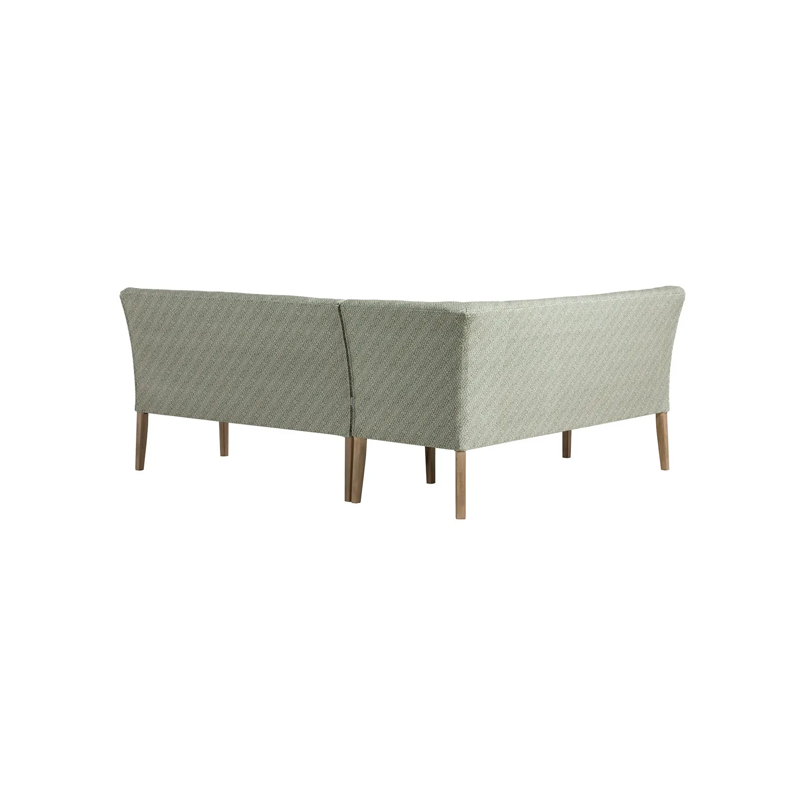 Medina Corner Bench Left, Green Fabric | Barker & Stonehouse 5