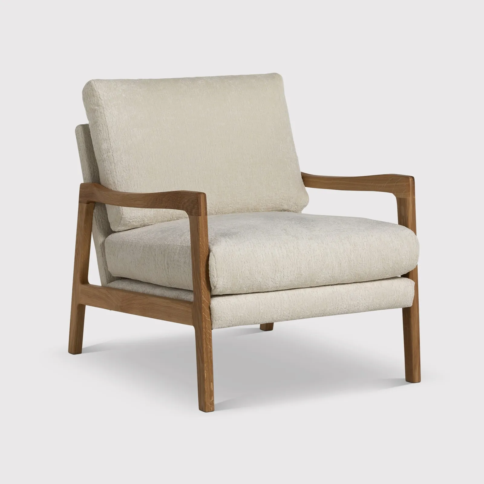 Boda Armchair, Neutral Fabric | Barker & Stonehouse
