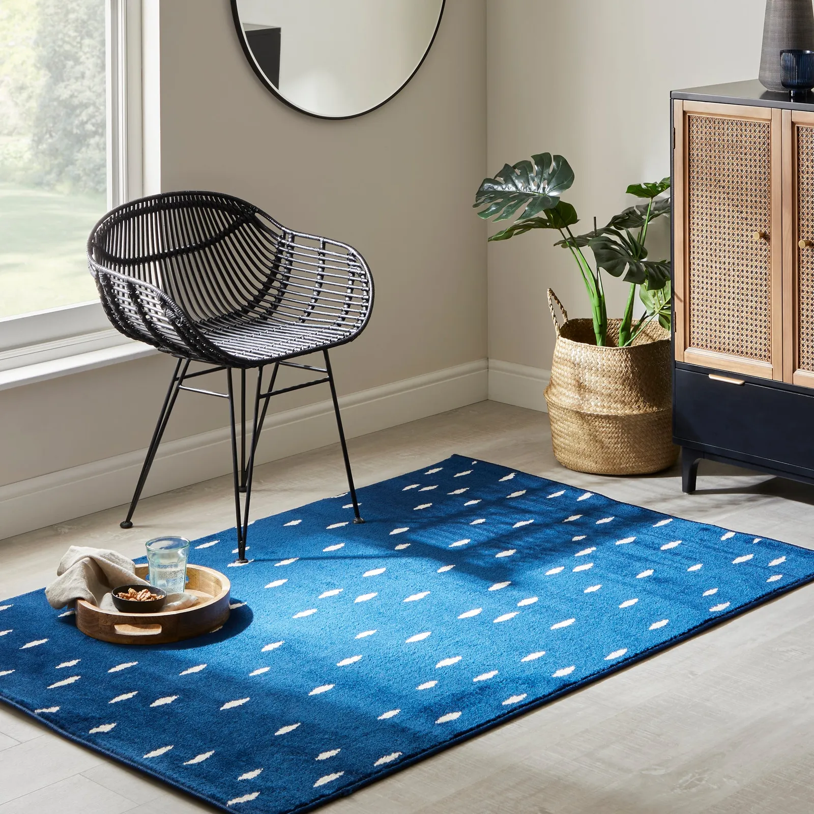 Dash Rug Dash Royal Blue