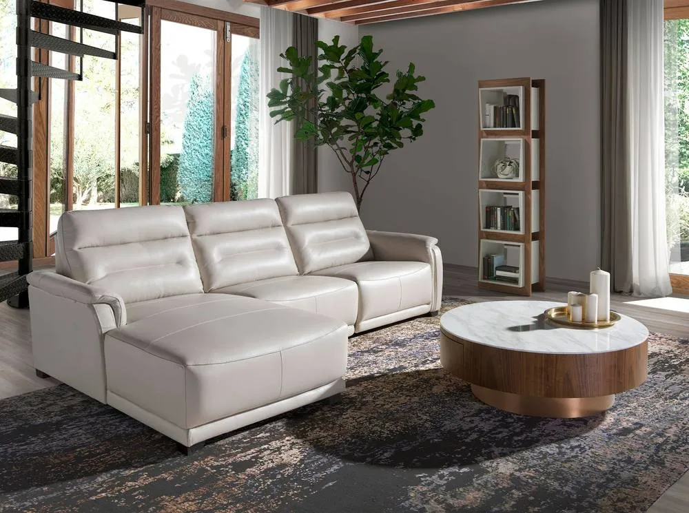 Angel Cerda Walnut Veneer Cube Shelf, Glossy Pearl Grey 50x41x200 4