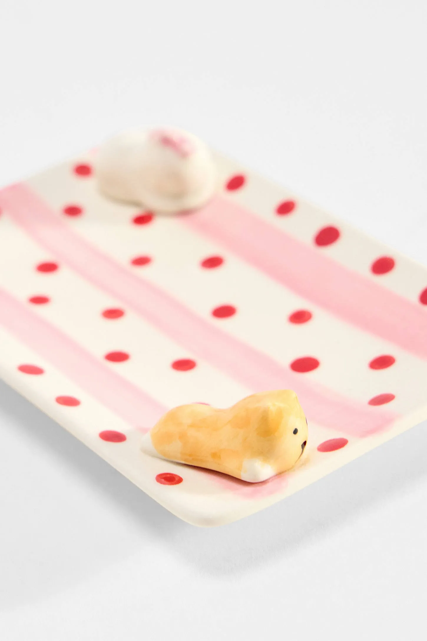Mini Kitty Soap Dish - Pink ALL 5