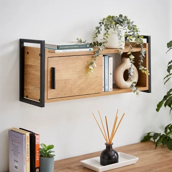 Bryant Sliding Door Wall Shelf 2