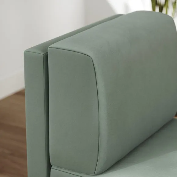 Mae Small Dining Bench, Vintage Velvet 3