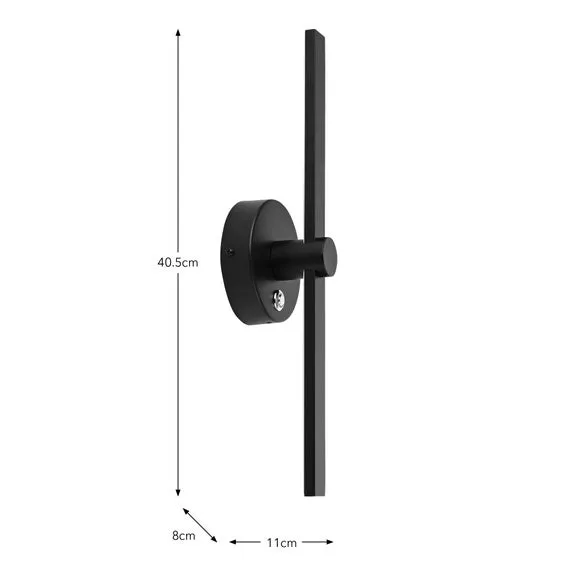 Kade Touch Dimmable Bathroom LED Wall Light 5