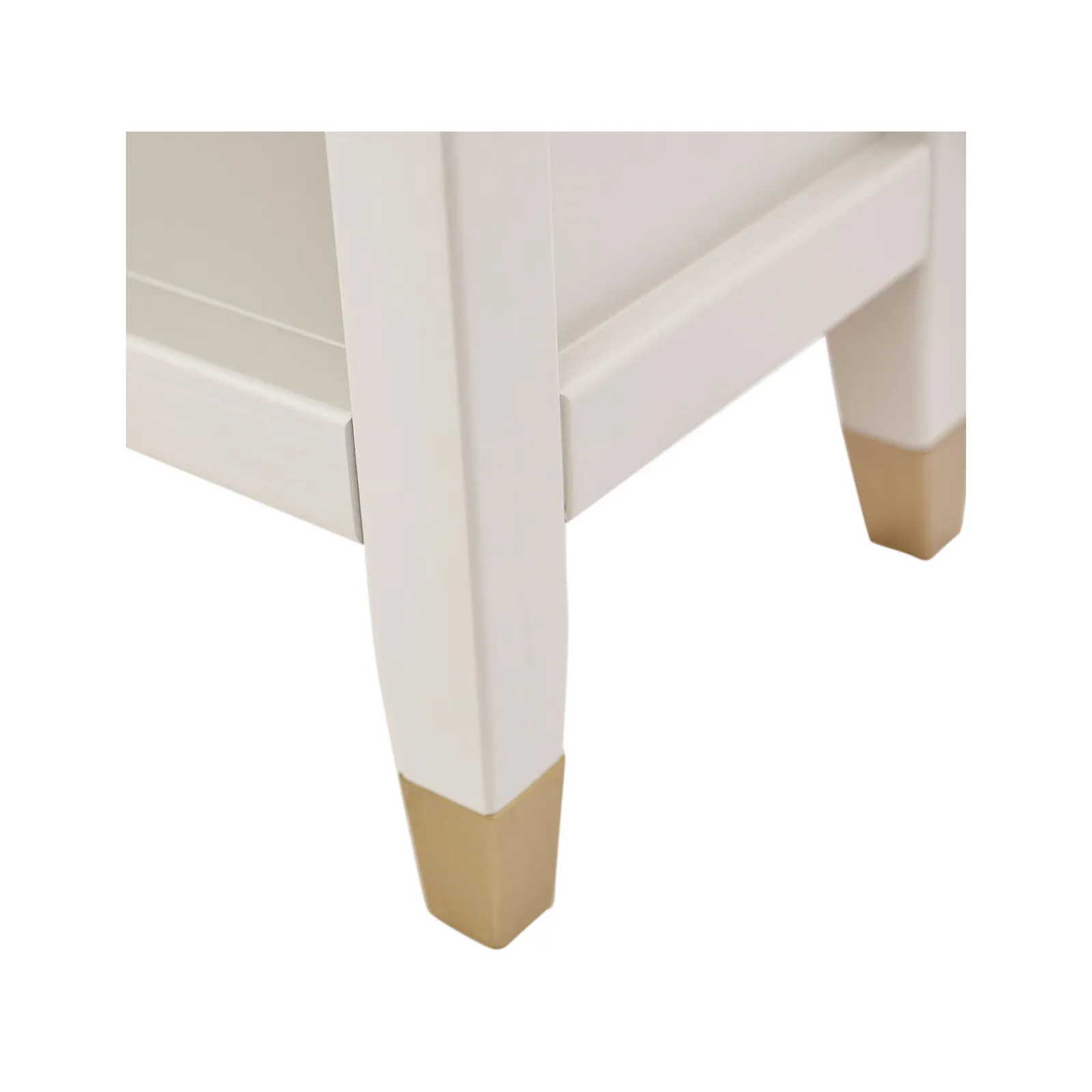 Cabinet Bits Palazzi 3 Tier Bookcase H97 W89 D25cm in Off-White 6