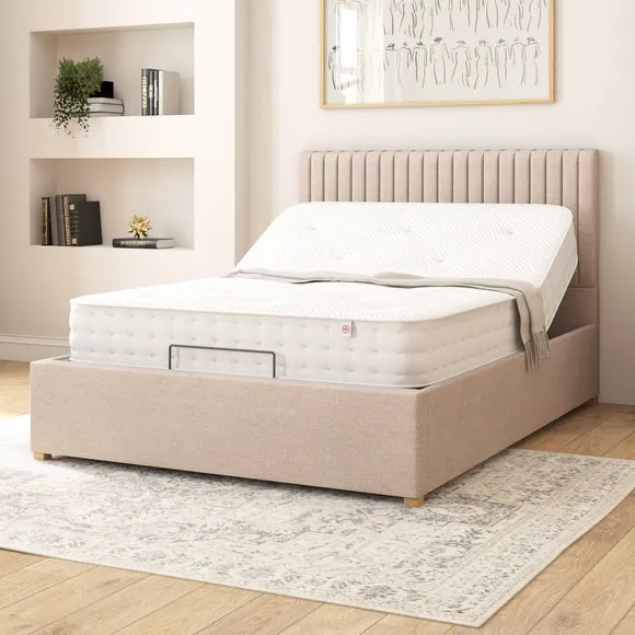 Grant Saxon Twill Adjustable Bed 3