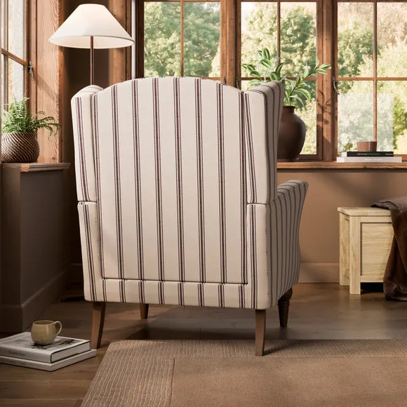 Charnwood Folkstone Stripe Grande Armchair 2