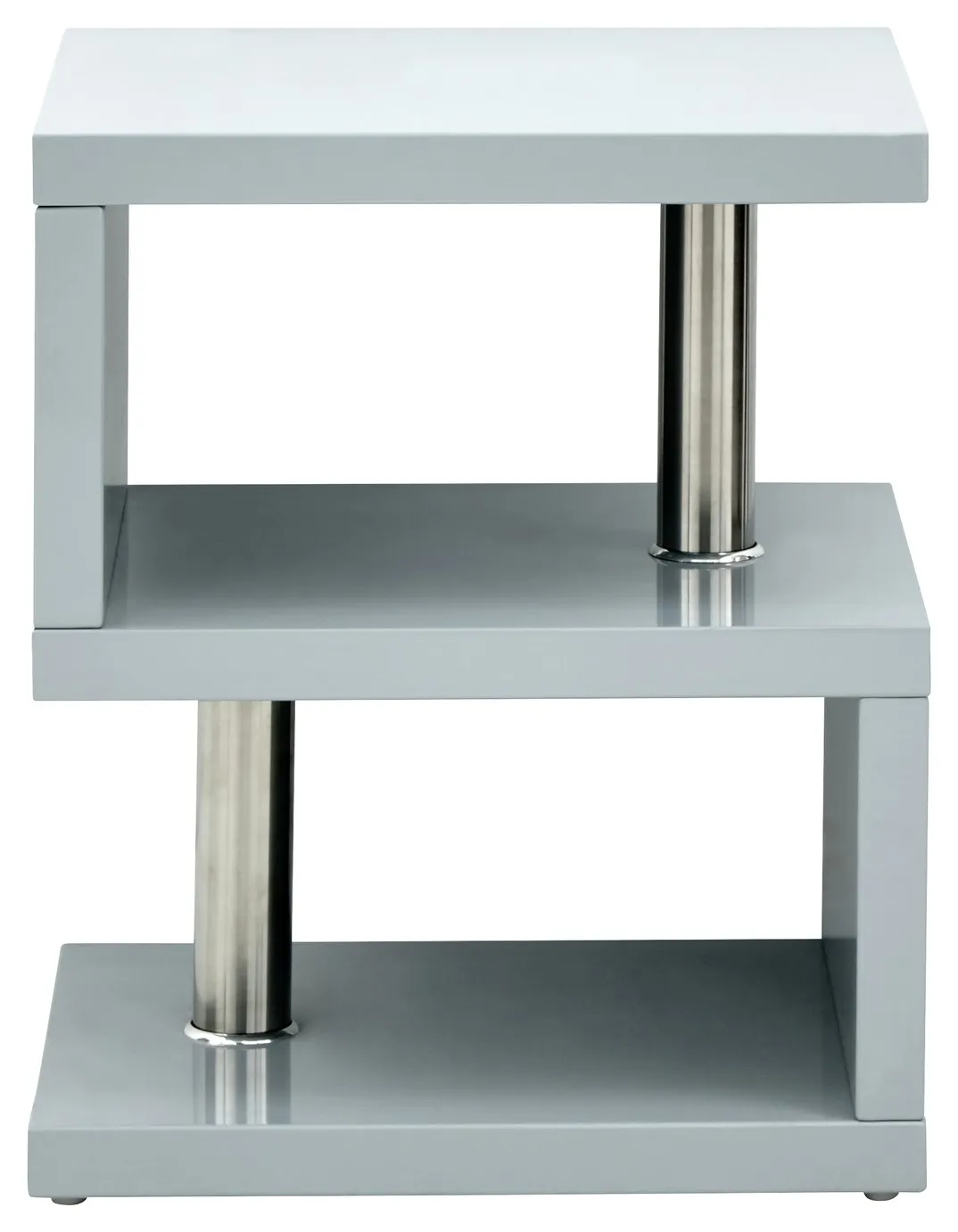 Polar Side Table - Grey Gloss