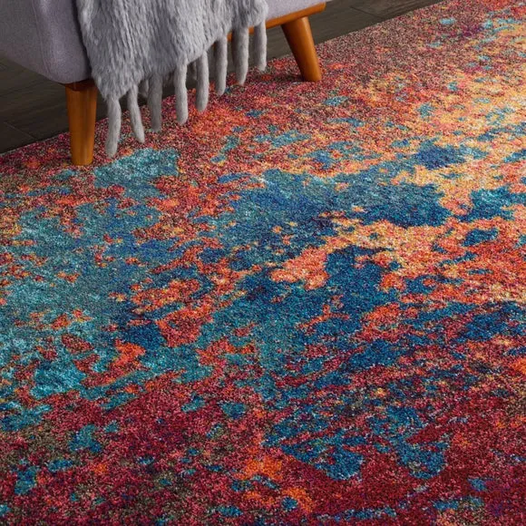 Multi Coloured Celestial Atlantic Rug 5