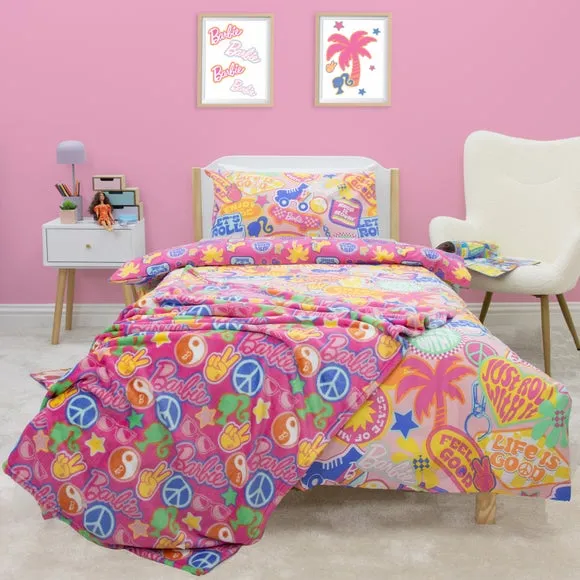 Barbie Duvet Cover and Pillowcase Set
