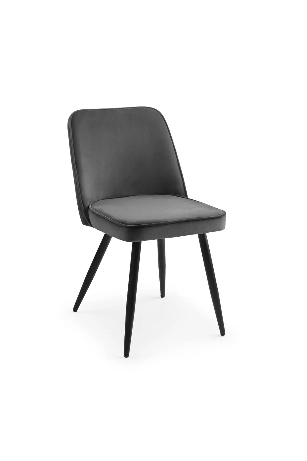 Julian Bowen Burgess Upholstered Dining Chair (Set of 2) in Grey 4