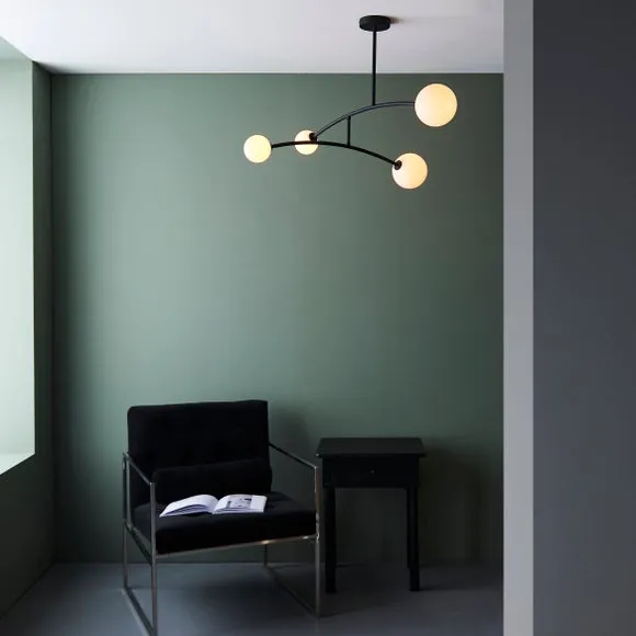 Vogue Nico 4 Light Semi Flush Ceiling Light 2