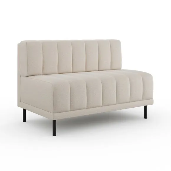 Amali Long Dining Bench, Textured Weave 6