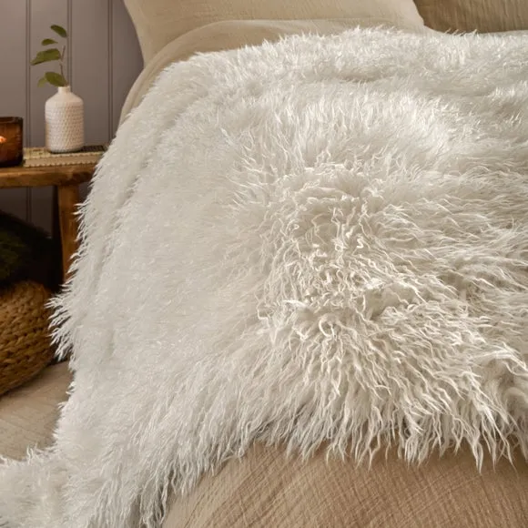Furn. Rowan Throw Blanket 130cm x 175cm 3