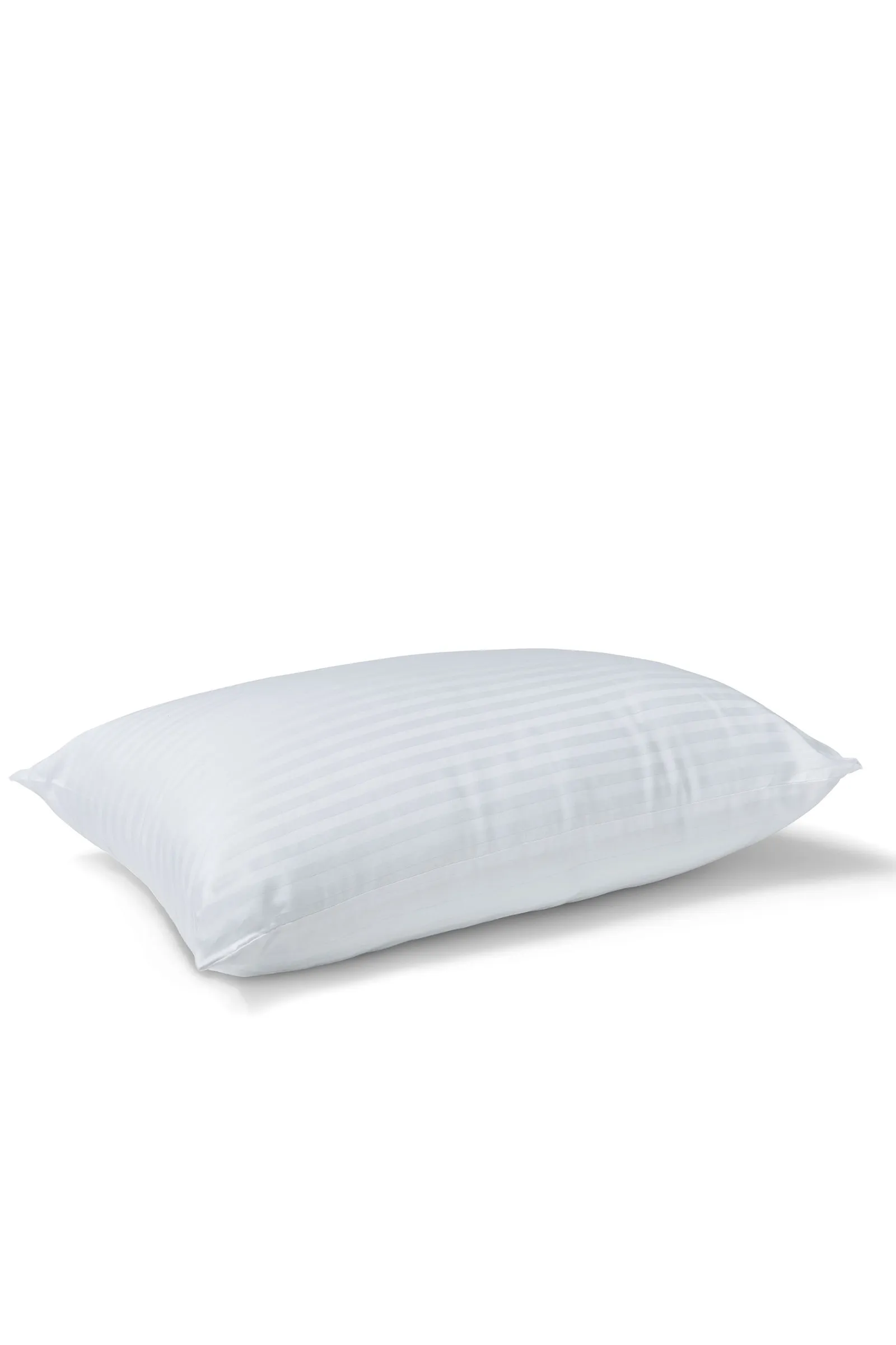 Catherine Lansfield 'Luxury Hotel 300 Thread Count Cotton Stripe' Pillow in White 3