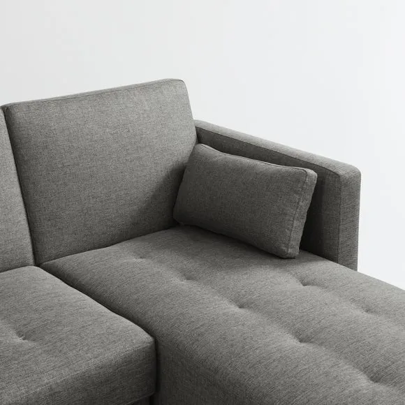 Selma Fabric Corner Double Sofa Bed 5