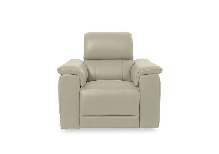 Genius Leather Power Recliner Chair with Power Headrest and Bluetooth Speakers