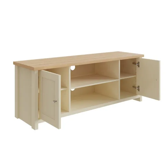 Return - Lancaster TV Unit for TVs up to 55", Cream 4