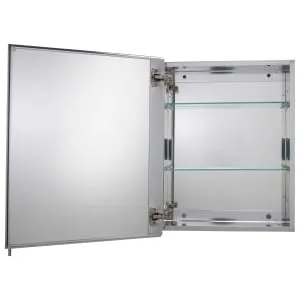 Croydex Langley Single Door Aluminium Cabinet 2