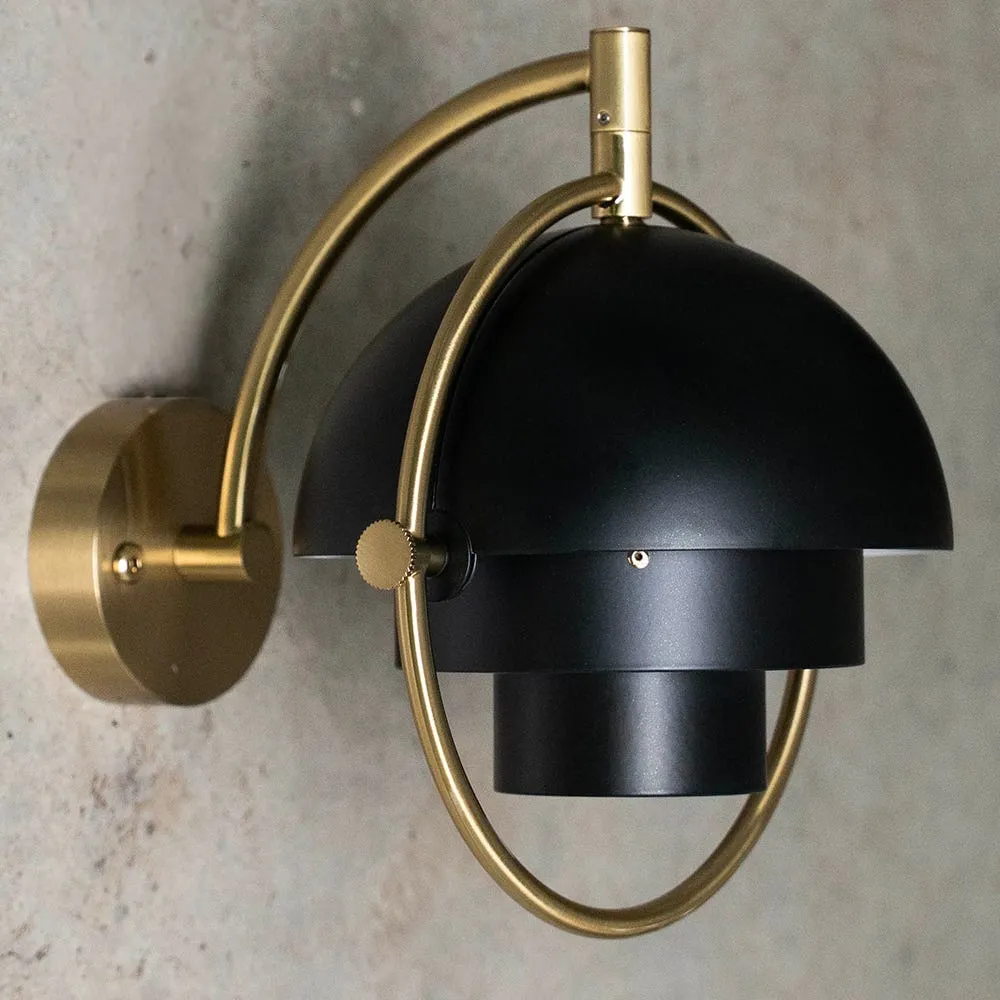 Gubi Multi-Lite Wall Light Brass 4